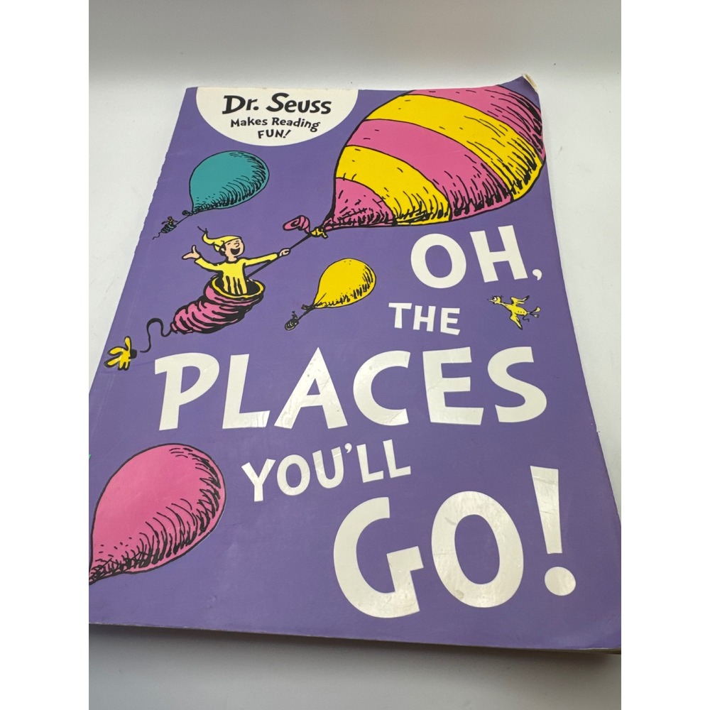 Dr Seuss‎ Oh The Places Youll Go Hardcover Book 1990 Edition